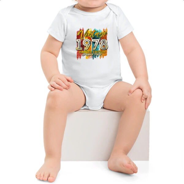 Body infantil Vintage 1978 Limited Edition - Imagem 2