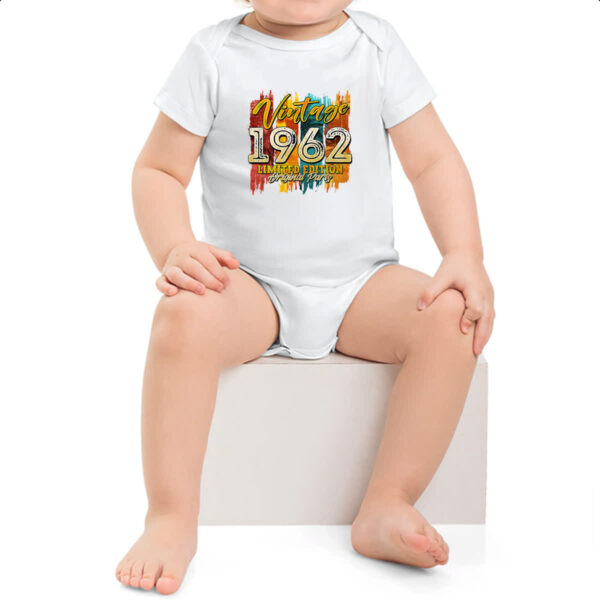 Body infantil Vintage 1962 Limited Edition - Imagem 2