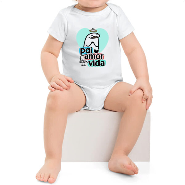 Body infantil Dia dos Pais Flork Vida - Imagem 2
