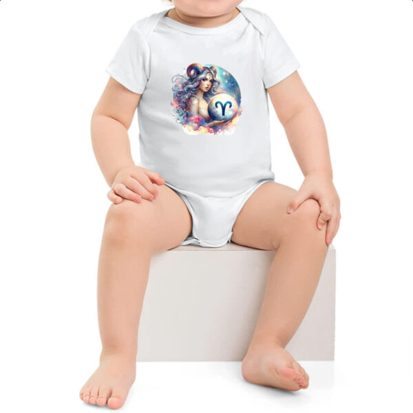 Body infantil Signo Diva de Aries - Imagem 2
