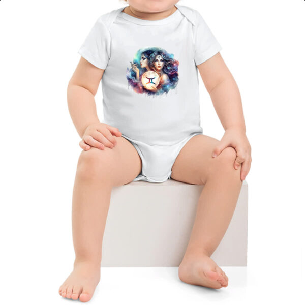 Body infantil Signo Diva de Gemeos - Imagem 2