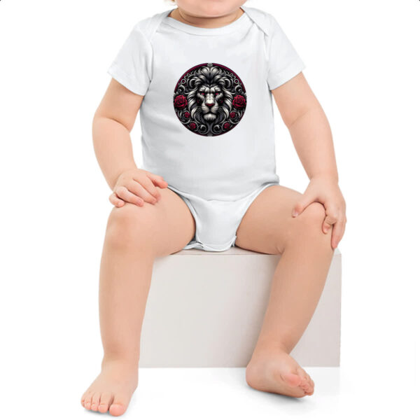Body infantil Signo Gotico de Leao - Imagem 2