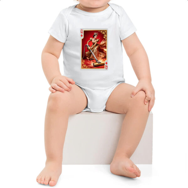 Body infantil Rainha da limpeza - Imagem 2