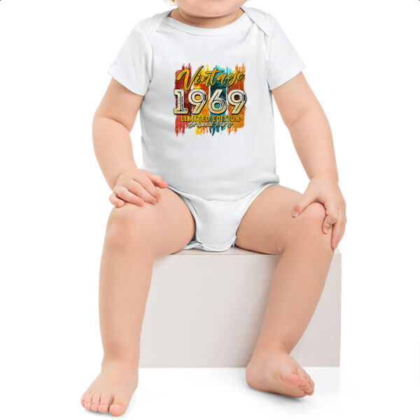 Body infantil Vintage 1969 Limited Edition - Imagem 2