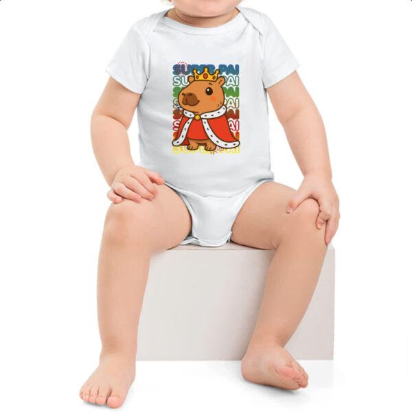 Body infantil Capivara Paizao Rei - Imagem 2
