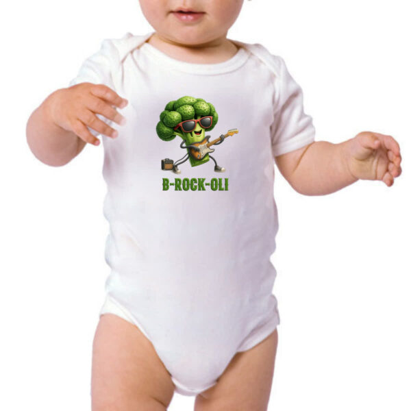 Body infantil Brocolis Rock Roll - Imagem 3