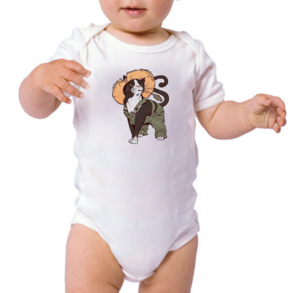 Body infantil Gato da roca - Imagem 3