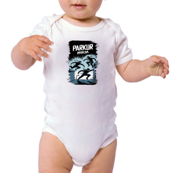 Body infantil Parkur Ninja - Imagem 3
