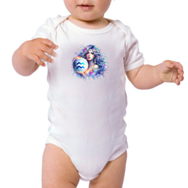Body infantil Signo Diva de Aquario - Imagem 3
