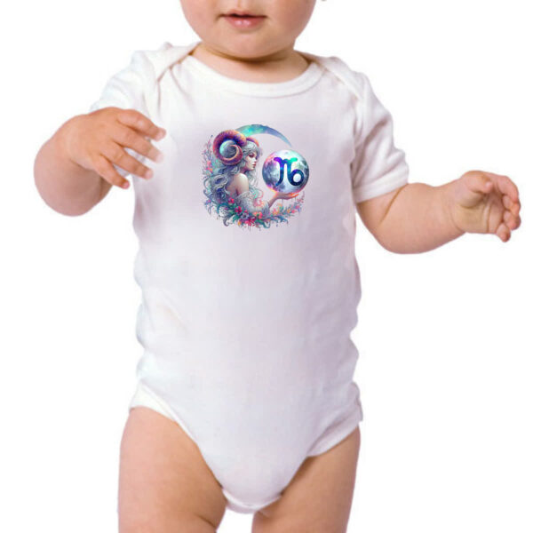 Body infantil Signo Diva de Capricornio - Imagem 3