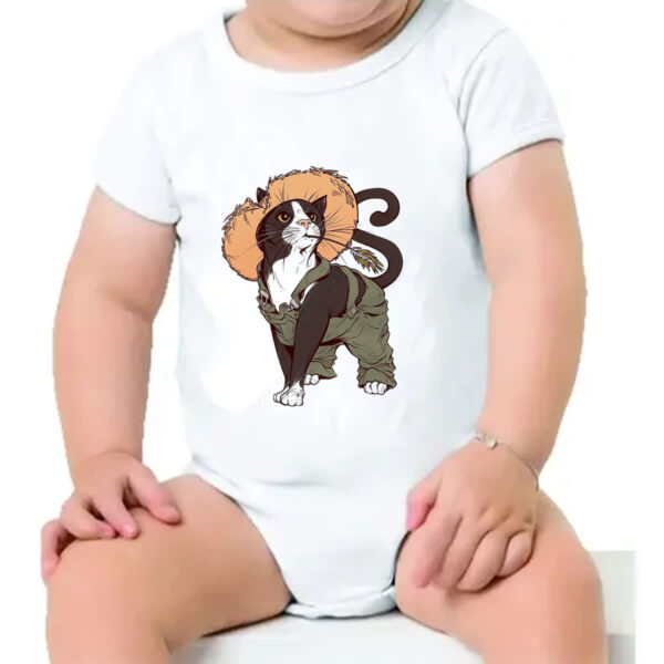 Body infantil Gato da roca - Imagem 4