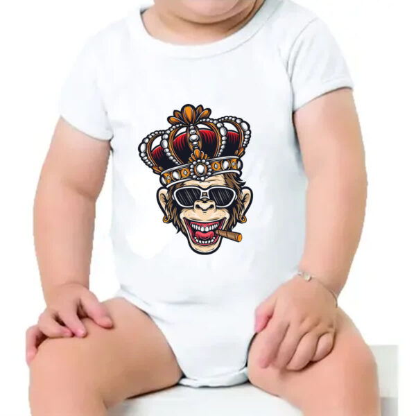 Body infantil Monkey King - Imagem 4