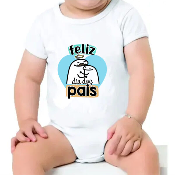 Body infantil Dia dos Pais Flork Pais - Imagem 4