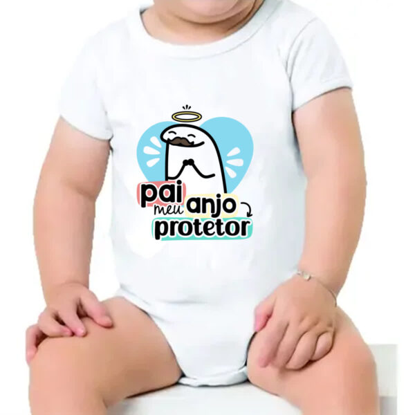 Body infantil Dia dos Pais Flork Protetor - Imagem 4