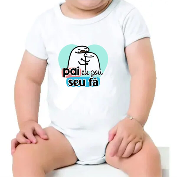 Body infantil Dia dos Pais Flork Seu Fa - Imagem 4