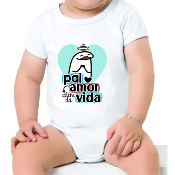 Body infantil Dia dos Pais Flork Vida - Imagem 4