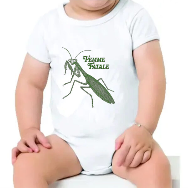 Body infantil Louva Deus Femme Fatale - Imagem 4