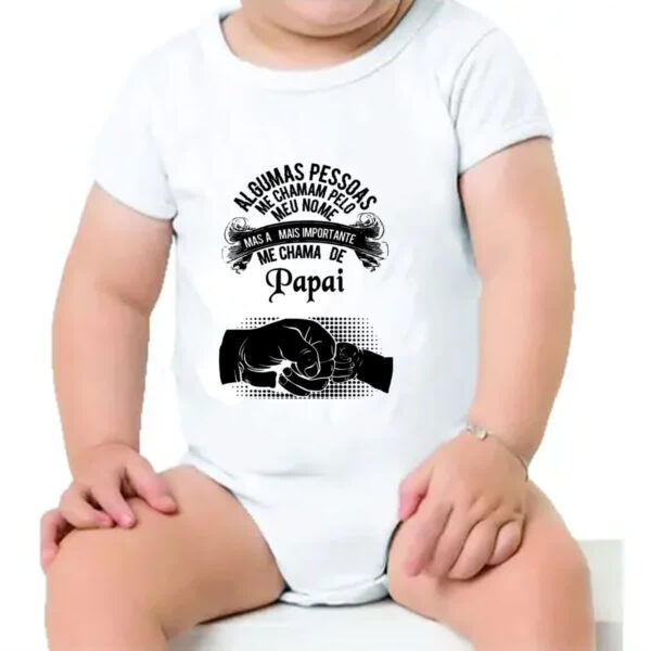 Body infantil As importante me chama de papai - Imagem 4