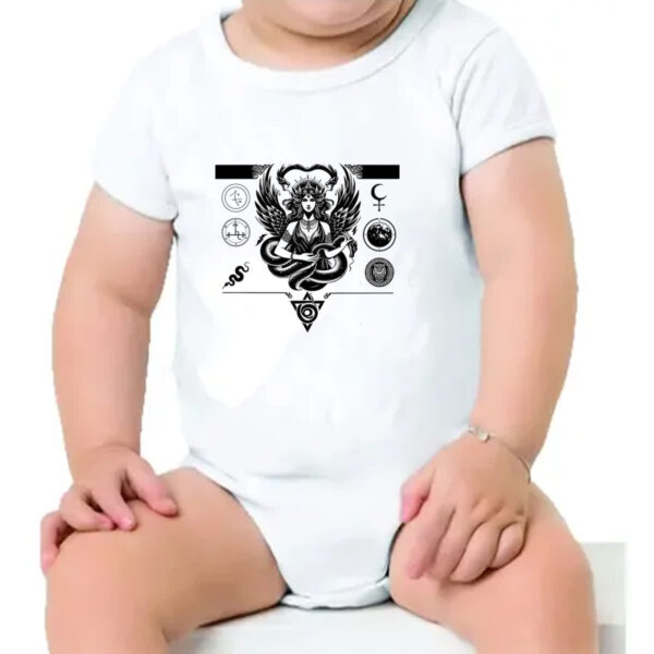 Body infantil Lilith Simbologia - Imagem 4