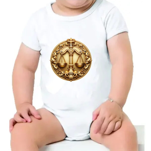 Body infantil Signo de libra moeda de ouro - Imagem 4