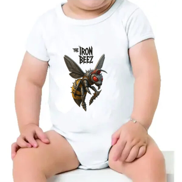 Body infantil The Iron Beez - Imagem 4