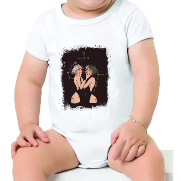 Body infantil Anime Signo de Gemeos - Imagem 4