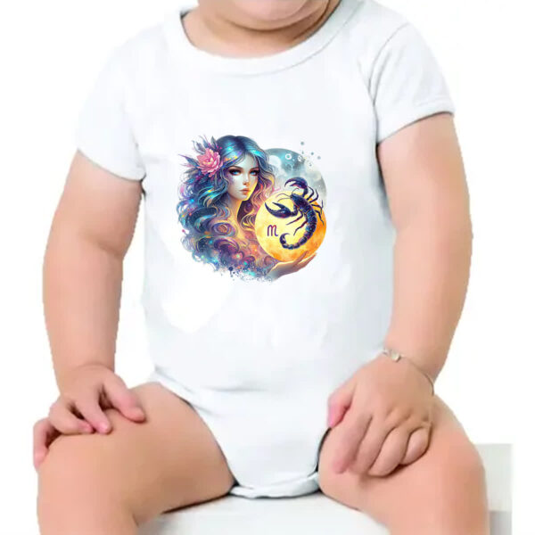 Body infantil Signo Diva de Escorpiao - Imagem 4
