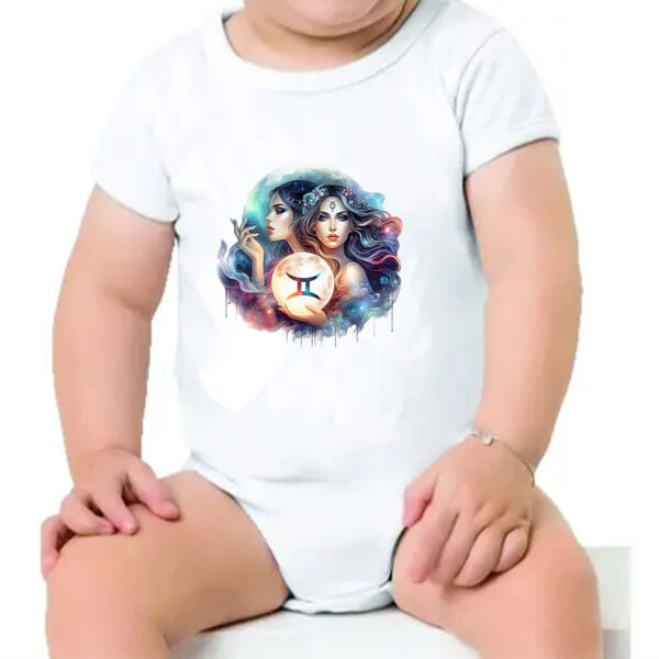 Body infantil Signo Diva de Gemeos - Imagem 4
