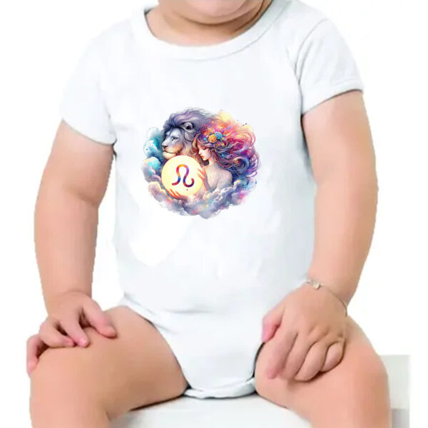 Body infantil Signo Diva de Leao - Imagem 4
