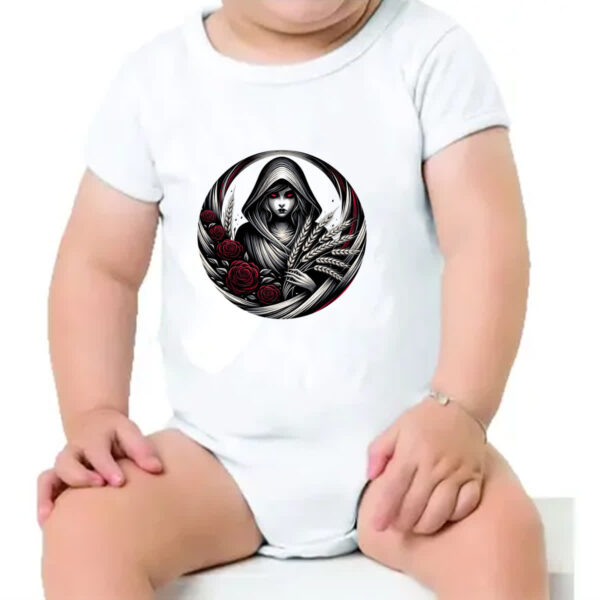 Body infantil Signo Gotico de Virgem - Imagem 4