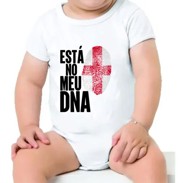 Body infantil Esta no meu DNA Inglaterra - Imagem 4