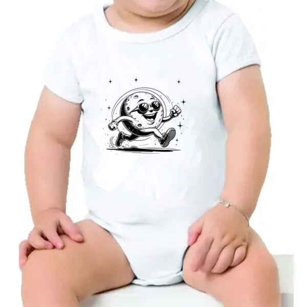 Body infantil Lua fazendo cooper - Imagem 4