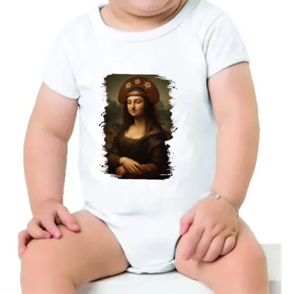 Body infantil Monalisa Cangaceira - Imagem 4