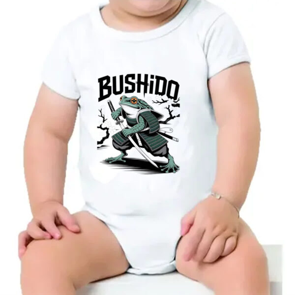 Body infantil Sapo Bushido 2 - Imagem 4