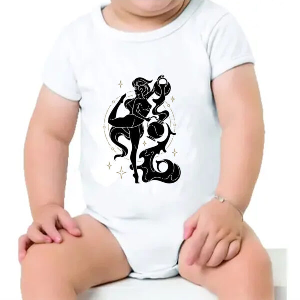 Body infantil Signo Yoga Aquario - Imagem 4