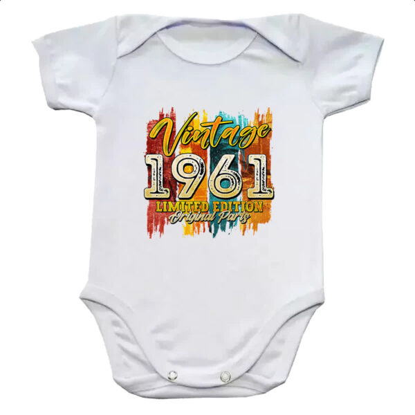 Body infantil Vintage 1961 Limited Edition