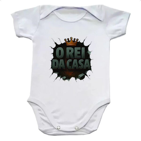 Body infantil Parede quebrada Rei da Casa