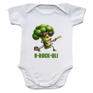 Body infantil Brocolis Rock Roll