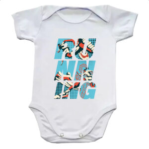 Body infantil Running Correndo Esporte