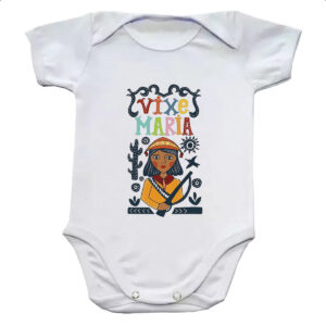 Body infantil Vixe Maria Bonita