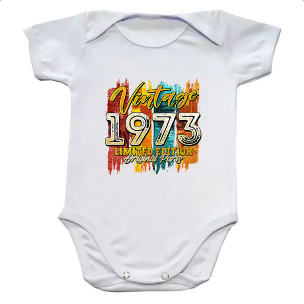 Body infantil Vintage 1973 Limited Edition