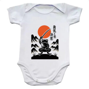 Body infantil Sapo Samurai Sunset