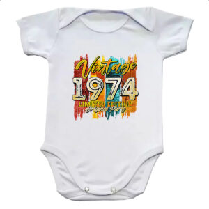 Body infantil Vintage 1974 Limited Edition