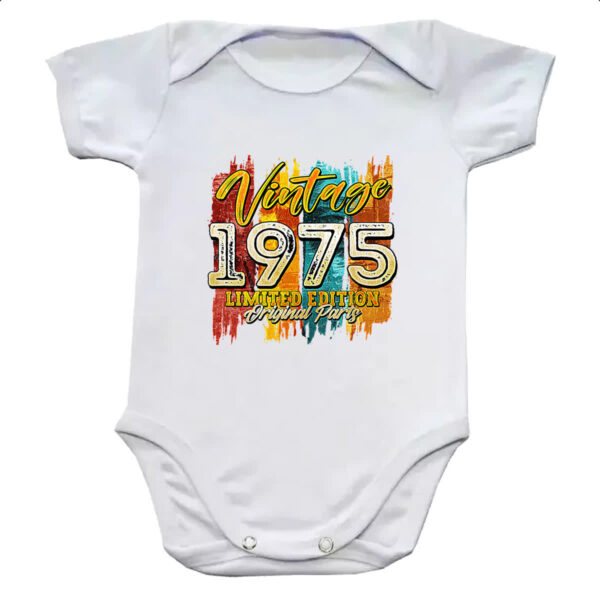 Body infantil Vintage 1975 Limited Edition