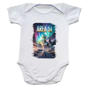 Body infantil Area 51 Poster Futurista