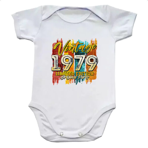 Body infantil Vintage 1979 Limited Edition