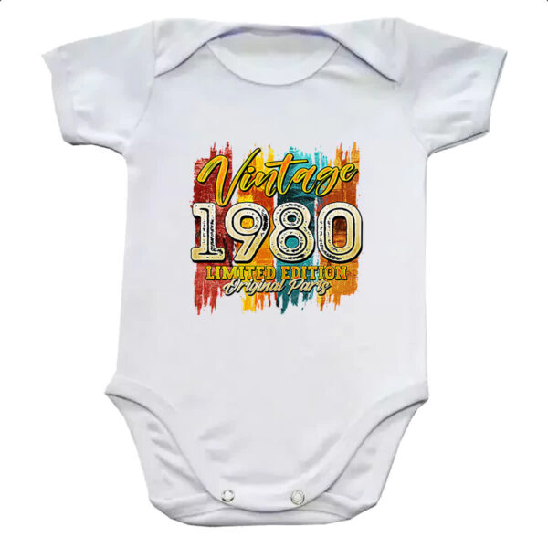 Body infantil Vintage 1980 Limited Edition