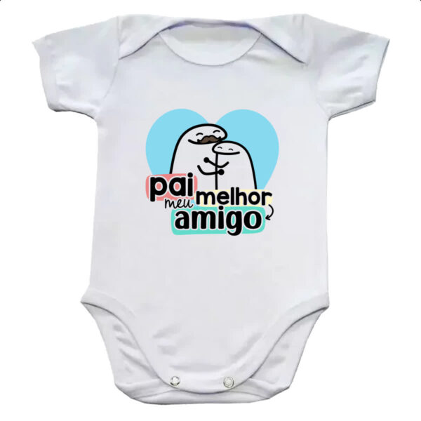 Body infantil Dia dos Pais Flork Amigo