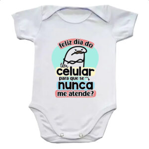 Body infantil Dia dos Pais Flork Celular