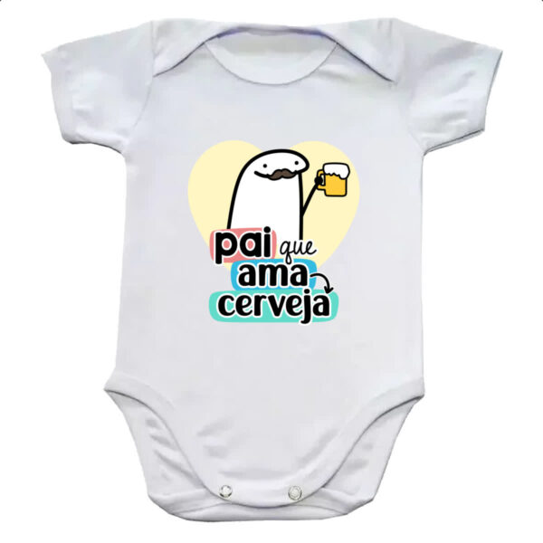 Body infantil Dia dos Pais Flork Cerveja